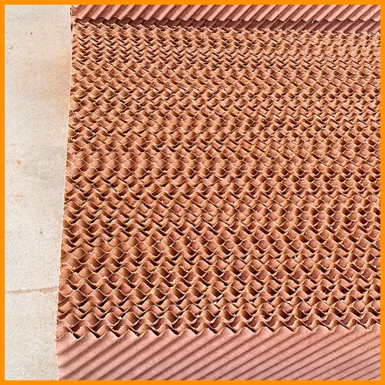 Chicken House/Greenhouse Aluminum Gutter Pads Poultry System Air Cooler Agricultural Cooling Pad for Greenhouse