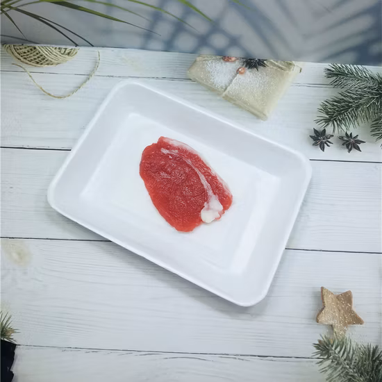 Disposable Absorbent Meat Pad with White Color