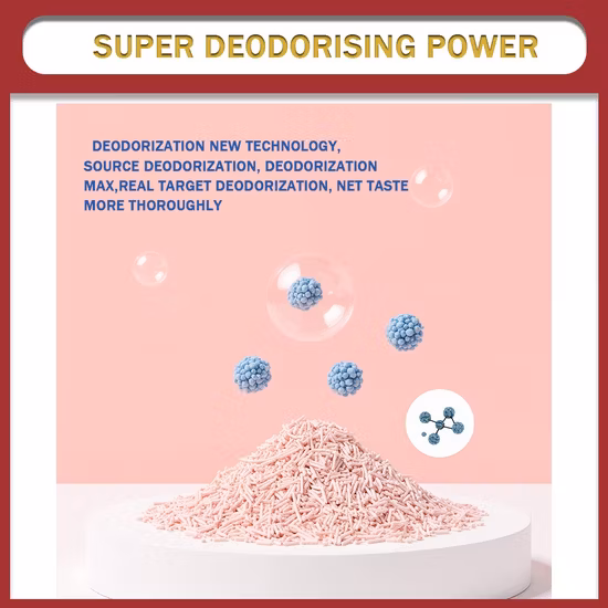 Pet Product Flushable Kitty Sand Tofu Cat Litter