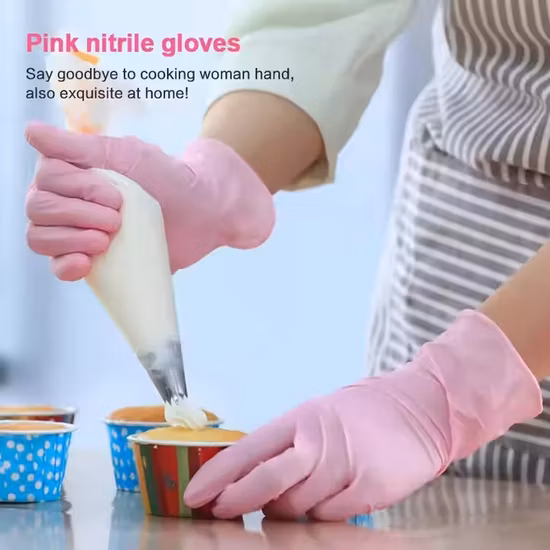 Disposable Beautification&amp;Healthcare Blue Nitrile Citizen Glovers